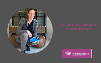 3 tips om blessures te voorkomen